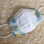 不織布マスクカバー 接触冷感生地使用