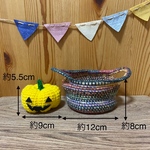 ハロウィン☆イエローカボチャとミニバッグ