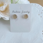 シンプルで可愛い♡ゴールドピアス