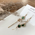 green(ビジュー/雫/緑/ライトストーン)