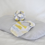 モンテッソーリ オーガニックコットンのトッポンチーノセット (黄色い島)