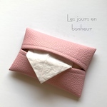 ライトピンクポケットティッシュケース