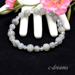 C様専用ページ オーダーメイド 高級ラブラドライト 霊性を高める石 天然石ブレスレット