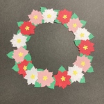 ポインセチア デコパーツ 3色