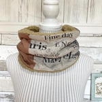 ちいさめ フユノカオ 22429 ぐるり65 冬 総ボア ネックウォーマー 大人 スヌード スカーフ ストール