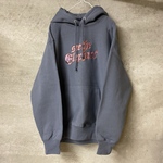 STE しっかり厚め裏起毛パーカー ストーンブルー