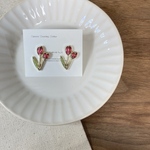 チューリップ ※ピアス(フラワー)