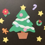 クリスマスツリー 制作キット 10枚