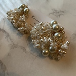 no.4 小枝ビーズピアス