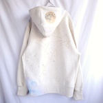 手描き 星見人の天体観望パーカー men's M