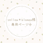 yellow*blomma様専用ページ𓂃𓈒𓏸