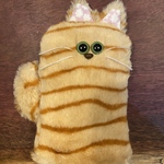 保護猫チャリティぬいぐるみ【トラ】