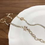 《SALE》冬限定 雪の結晶ブレスレット(ゴールド/チェーン)