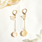 【パールピアス】 卒業式 入学式にも 春 ピアス バロックパール レジン ピアス イヤリング フォーマル「きちんと」結婚式にも