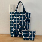 北欧柄のトートバッグ