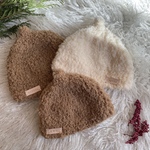 ネームタグ付き 毎シーズン大人気 こどもの肌にも柔らか モコモコどんぐり帽子