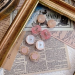 8pcs 15mm ヴィンテージボタン