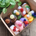 フルーツロールケーキ10個セット フェルトの手仕事