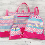 minamoon様専用☆ゆめかわ柄☆入園、入学4点セット♪♪