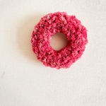 hanairo dry wreath赤色スターチス