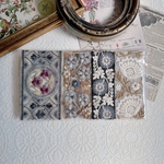 4種類×20cm 刺繍リボン アソート