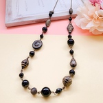 ◇アンティークブラックのネックレス