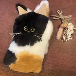 保護猫チャリティぬいぐるみ【ミケさん】