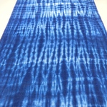 京都絞り染めの伊勢木綿手ぬぐい生地/手筋絞り〜瑠璃紺〜
