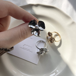 【シルバー】フラワーリング(デザインリング/花)