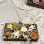 【母の日ギフト・送料無料】ドライフラワー ボックス アレンジメント