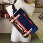 2wayクラッチバッグ ネイビー