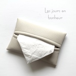 再販♡オフホワイトポケットティッシュケース