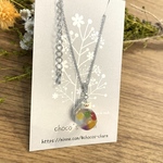 5/15(日)12:00〜販売開始*【ネックレス】まんまるにゃんこカラフルゼリーソーダ♪