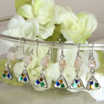 《送料無料》しかく♡さんかく♡四角ピアス