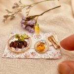 お肉料理のディナーセット①