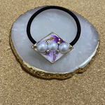 ヘアゴム レジン レジンアクセサリー ヘアアクセサリー パール