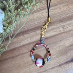 ホタルガラスのキーホルダー