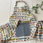 キッズエプロン3点セット