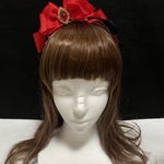 訳ありSALE No.622オリジナルデザインリボン カチューシャ