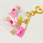 シャカシャカキーホルダー【ユニコーン&キャンディ】