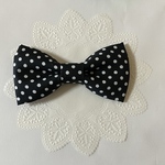 蝶ネクタイ 黒ドット②