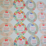 ♡サンキューシール♡flower