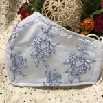 大好評❣️新作レース 息しやすいベールマスク 夏マスク 抗菌防臭抗ウイルス加工生地 ヨガ スポーツ 合唱