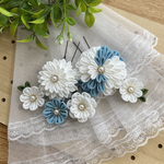 つまみ細工髪飾り