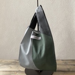 表裏、柄違いサブバッグ 1点もの