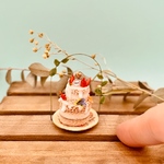 優しい甘みのネイキッドケーキ*甘酸っぱい苺