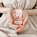 敬老の日ギフト 名前入り 小さなゆらゆらベビー小物( 敬老の日 贈り物 手乗りサイズ 秋 )