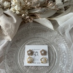 【ピアス/イヤリング】淡色お花セット🌼