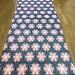 高島縮 40/40 十二ツ畳雪花絞り※計り売り (巾:約103(cm)長さ:約100(cm))/赤八汐