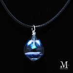 〖送料無料〗 一欠片のアート 【宇宙の涙】 K-010 レジンネックレス レジンアクセサリー